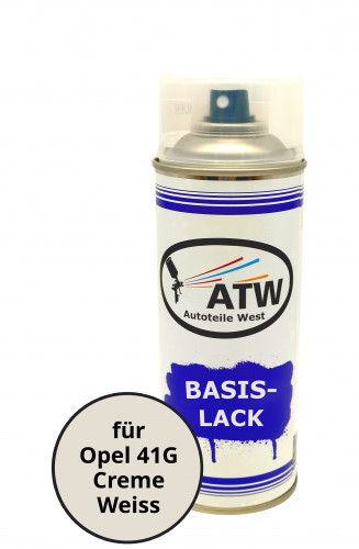 Autolack für Opel 41G Creme Weiss